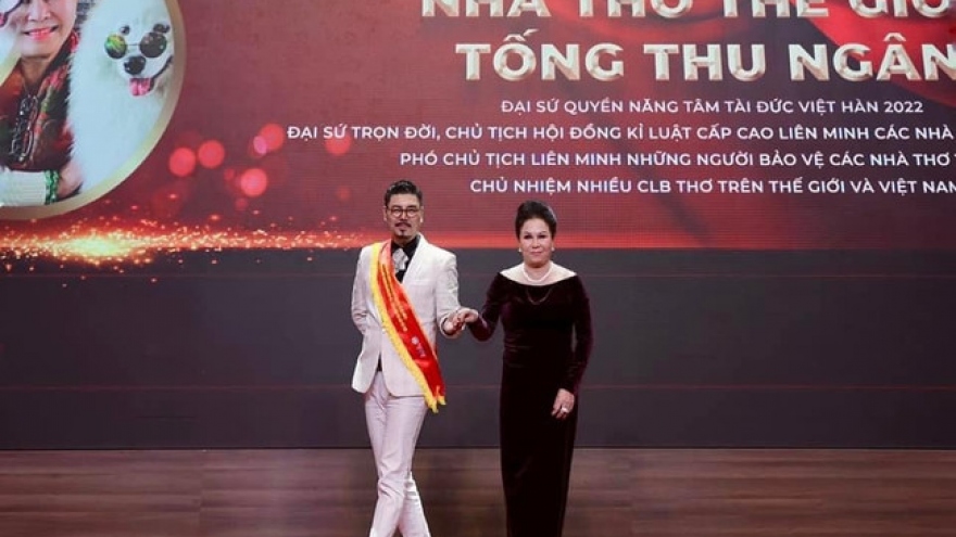 VOV không tham gia tổ chức chương trình vinh danh "nhà thơ thế giới" Tống Thu Ngân